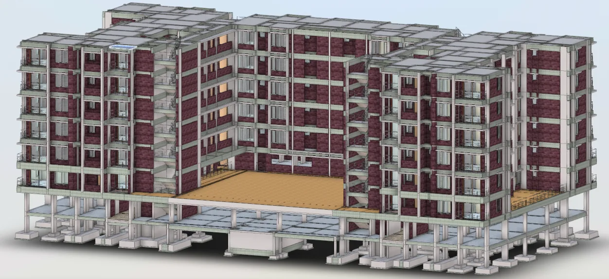 Residential BIM project visualization